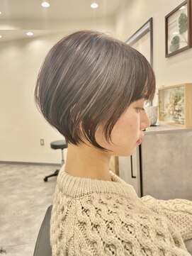 リノアバイフェリア(LINO’A by felia) 20代30代40代☆乾かすだけで綺麗なシルエットに☆丸みショート