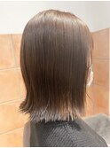 ボブ 切りっぱなしボブ