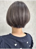 イメチェンヘアスタイルホワイトブロンド外ハネボブ美髪のススメ