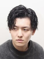 ヘアーアンドグルーミング ヨシザワインク(HAIR&GROOMING YOSHIZAWA Inc.)&nbsp;スパイラルパーマツーブロック刈り上げナチュラル床屋バーバー