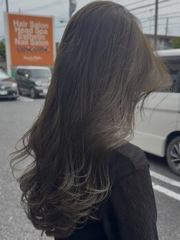 アクセスムーン ひたちなか店(Access Moon)の写真/【<スタンダード>カット＋カラー＋トリートメント】一人一人に丁寧に寄り添いあなたにピッタリのスタイルを