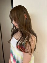 ペレ アネックス 大阪梅田茶屋町店(PELE ANNEX)&nbsp;くびれヘア/アプリコットオレンジ/ハイライトカラー/梅田