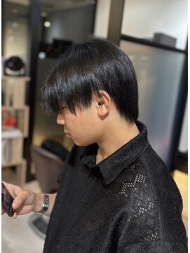 ジパングオム 押上店(Zipangu HOMME) カット × 縮毛矯正