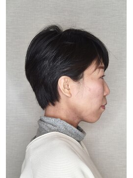 松本平太郎美容室 国立店 30代40代50代×耳かけショートレイヤー