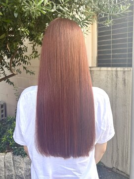 ココカラヘアー ニコ(cococara hair nico) オレンジ/ブリーチなし/ハイトーン/髪質改善/透明感