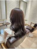 ナチュラルブラウン　20代30代大人可愛い大人キレイ髪質改善