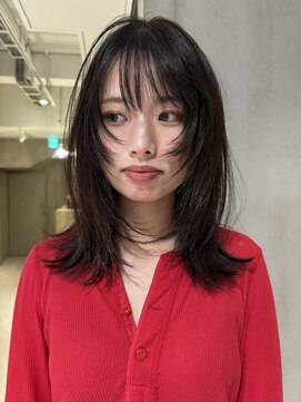 スレイ(SLAY) 顔周りlayer cut