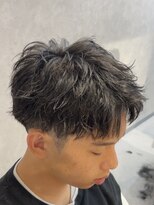 エデアンルクラ 下通(EDEAN Leclat)&nbsp;熊本メンズヘア　アップバングショート　短髪