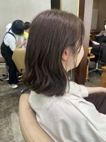 インビテーション 名古屋(invitation)&nbsp;伸ばしかけ、コテ巻きスタイリング: