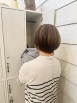 ニューラインギンザ(New-Line 銀座)&nbsp;白髪ぼかし丸みショート