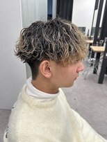 エルマーク(L-MARK) マッシュヘア/波巻きパーマ/men's/スパイラルパーマ