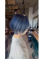 トゥルース 獨協大学前店(Hair&Make TRUTH)&nbsp;つやつやブルーシルバー