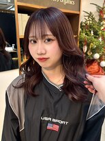 アッド バイ ケーツー(add by K-two)&nbsp;【篠原 成美】透明感ブラウン/顔まわりカット/レイヤーカット