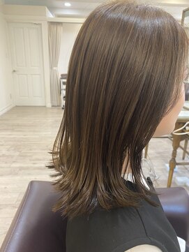 トゥルーブ バイ ファースト 富沢店(trove by first) ミルクティーボブ