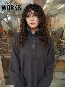 ワークス ヘアデザイン(WORKS HAIR DESIGN) ロングパーマウェイビーカールスパイラルパーマ
