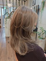 ミューズ 藤が丘店(MUSE)&nbsp;５０代/ハイライト×レイヤーカット