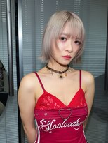クプラ(Qpula)&nbsp;顔周りレイヤー　ホワイトブロンド