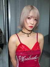 クプラ(Qpula)&nbsp;顔周りレイヤー　ホワイトブロンド