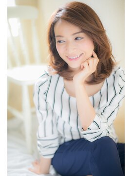 モッズ ヘア 福岡姪浜店(mod's hair) 洗礼された大人ミデイ