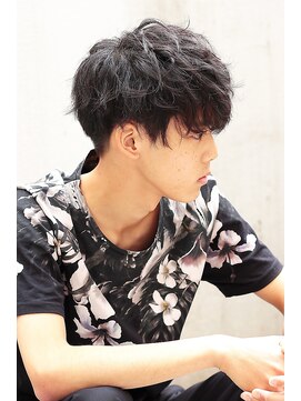 エイミーバイアフロートザガーデン 浦和店(amie by afloat the garden) キマる黒髪☆ツイスト×クラウドマッシュ【浦和】