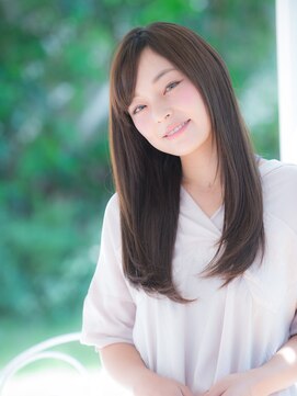 オーブ ヘアー コト 京都北山店(AUBE HAIR koto) 簡単スタイリング♪ナチュラルストレート