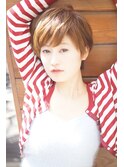 ナチュラルショートボブ