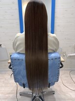 スローライフヘアーデザインアンドスパラウンジ(Slow life Hair design spa lounge)&nbsp;潤ツヤロング 高濃度水素質感矯正ミネコラ