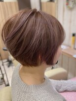 コトナ 越谷店 ショートカット&プラチナラベンダーカラー