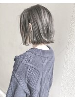 ヘアーアンドアトリエ マール(Hair&Atelier Marl)&nbsp;【Marl】グレージュカラーの外ハネボブ♪