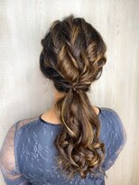 ロングヘアアレンジ＊