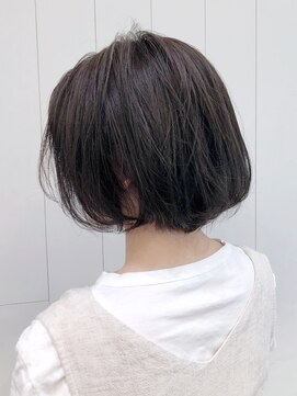 アイティー バイ アルバム 中野店(IT by ALBUM) グレージュボブ_外ハネボブアッシュブラウンネオウルフ_ba271332