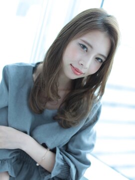 アン ビー(an B) 【anB】透明感あるスモーキーベージュ