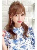 アルバ ヘアリゾート(ALBA)&nbsp;【ALBA千葉将大】上品御呼ばれハーフアップ【三鷹】