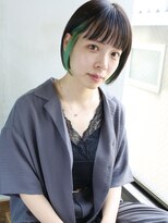 バース(BIRTH)&nbsp;天神【BIRTH】インナーカラー×ナチュラルボブ　3