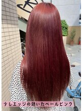 ヘアーアンドメイク アズール 志木店(Hair&Make Azur) 可愛いパールピンク☆