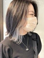 エイト 上野店(EIGHT ueno)&nbsp;【EIGHT上野】日木[NIKI]_ブリーチ3回でホワイト系出来ます！