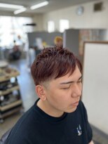 ヘアフォーラム レッド系ブラウンカラー