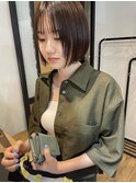 顔まわりレイヤーのミニボブ*