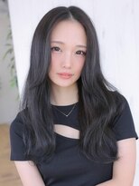 アグ ヘアー マノン 姪浜店(Agu hair manon)&nbsp;《Agu hair》大人クールな黒髪女神ロング