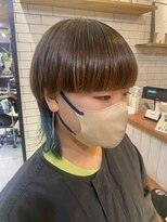 オーブ ヘアー リリー 博多2号店(AUBE HAIR lily)&nbsp;インナー×マッシュウルフ