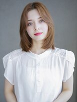 アイティー バイ アルバム 中野店(IT by ALBUM)&nbsp;フェイスレイヤーワンカール_グレーベージュレイヤー_39501