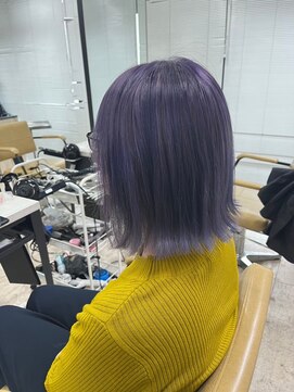 アジールヘア 所沢プロペ通り店(agir hair) ラベンダーハイトーンカラーケアブリーチ所沢