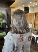 ◇ブリーチカラー×グレーベージュ