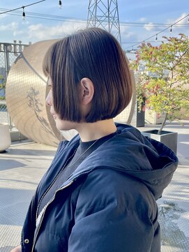 プライベートサロン キッテ(private salon kitte.) 前上がりボブ