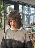 切りっぱなしボブ