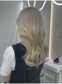 韓国/ハイトーンカラー/ワンホンヘア/レイヤーカット/髪質改善