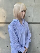 クリアーオブヘアー 栄南店(CLEAR of hair)&nbsp;ハイトーンボブ/osumi