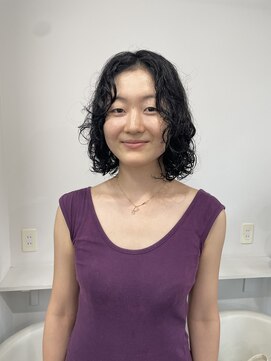 イーチ 吉祥寺(EACH) 【上條実織】くせ毛を活かしたウェーブロブ◎