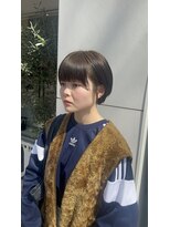 シアン 矢場町店(CYAN.)&nbsp;ショートからの伸ばしかけに！耳掛けショートボブ