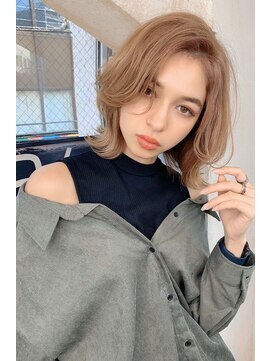 ニスル 町田店(NISURU) 似合わせカット/大人ガーリー/ダークアッシュ/着物/町田/町田駅